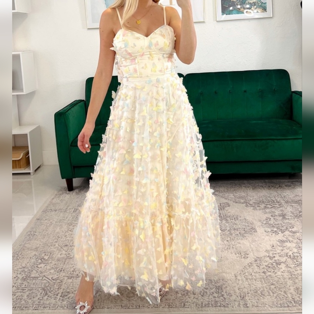 Mable 3d butterfly dress